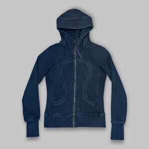 Lululemon Scuba Hoodie Special Edition Black Zip-Up Sweatshirt – Women’s Size 6